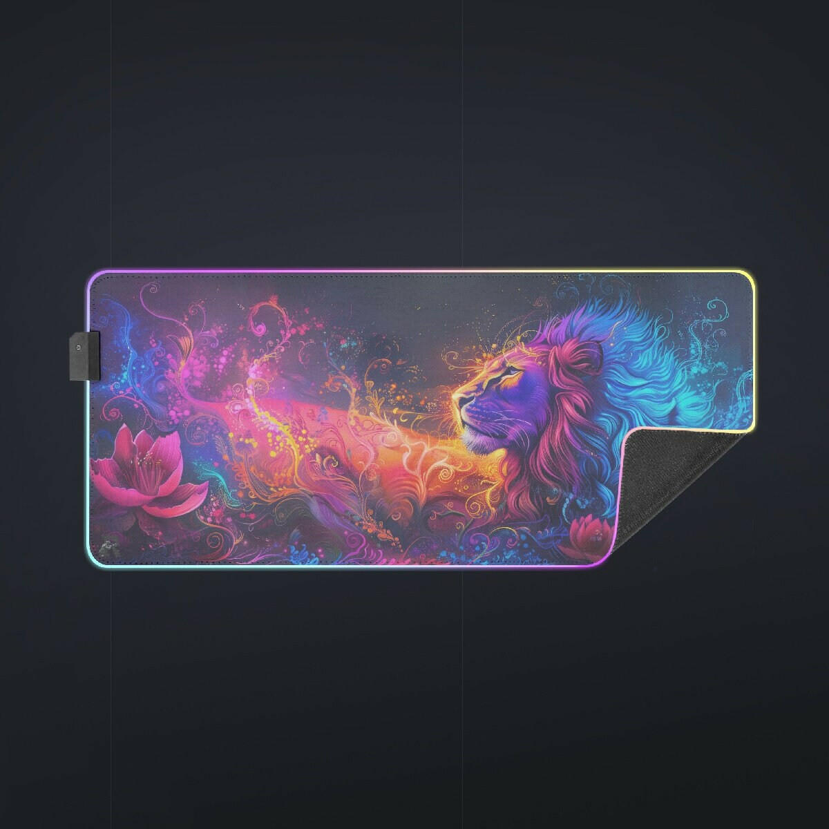 Floral Lord 2 - Gaming Desk Mat