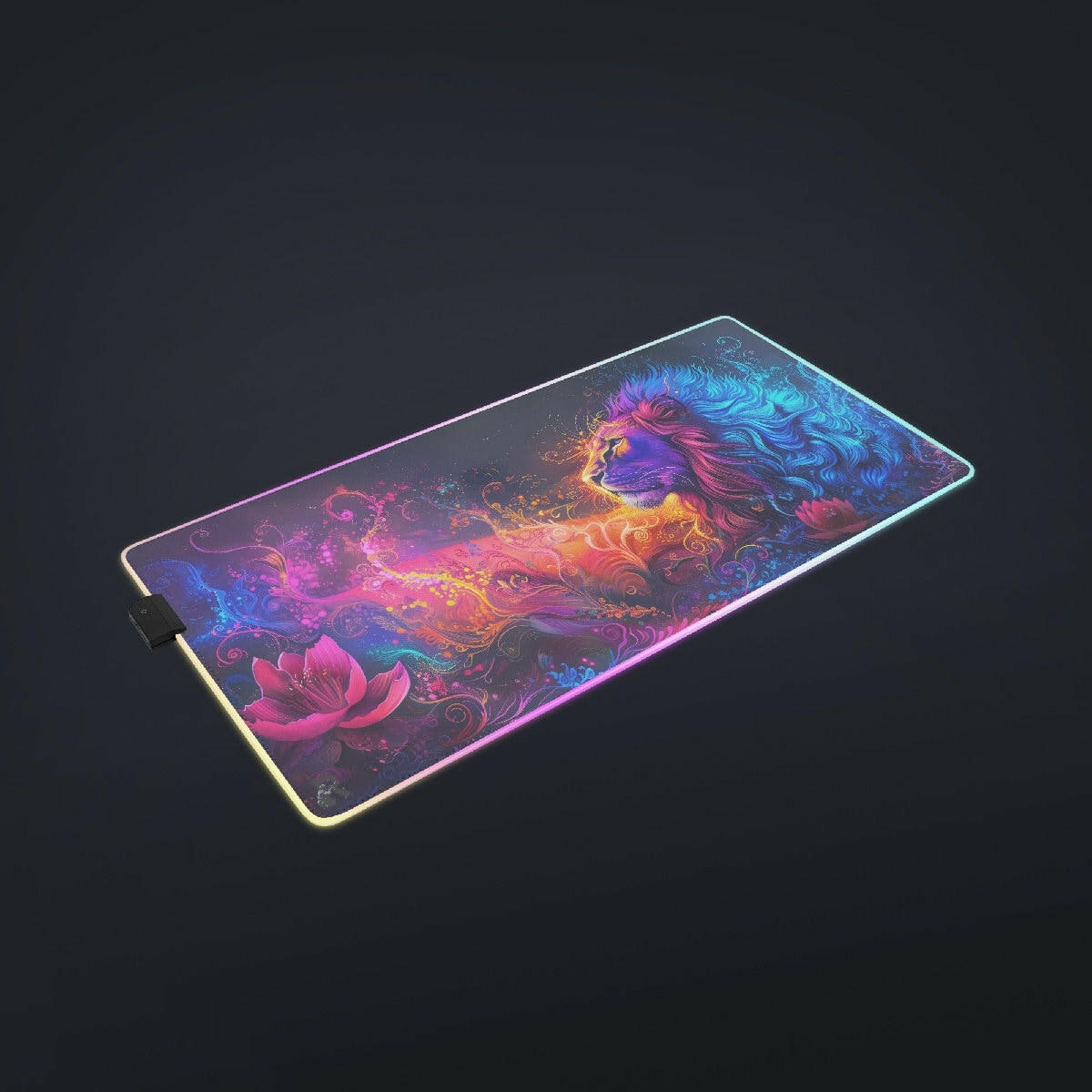 Floral Lord 2 - Gaming Desk Mat