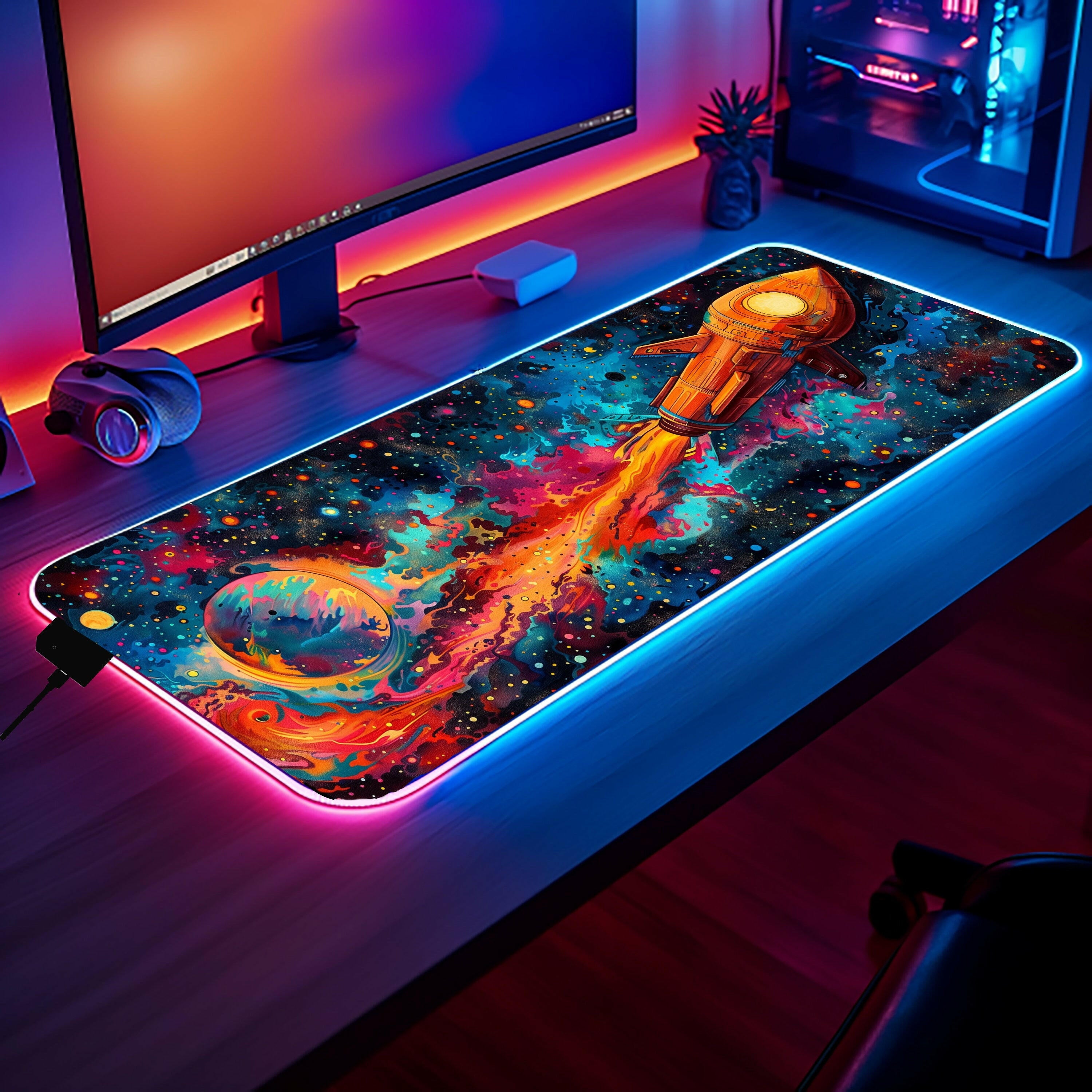 A Space Odyssey 2 Gaming Desk Mat