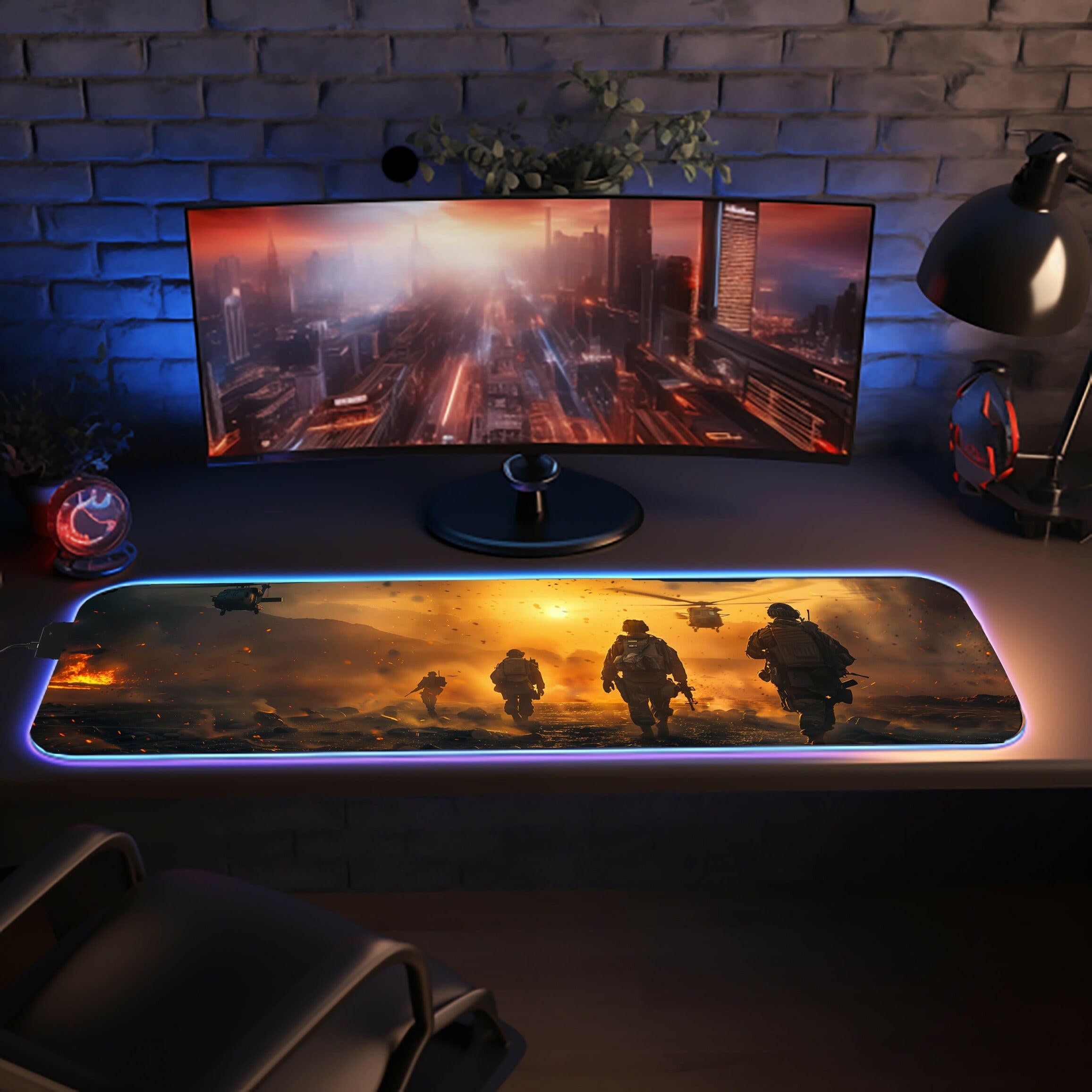 Reprieve - Gaming Desk Mat