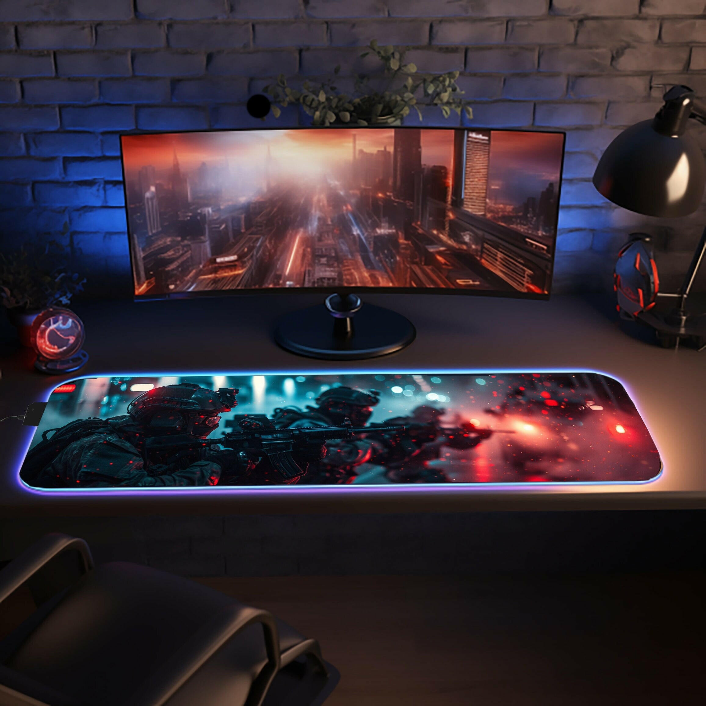 It's Go Time - Gaming Desk Mat