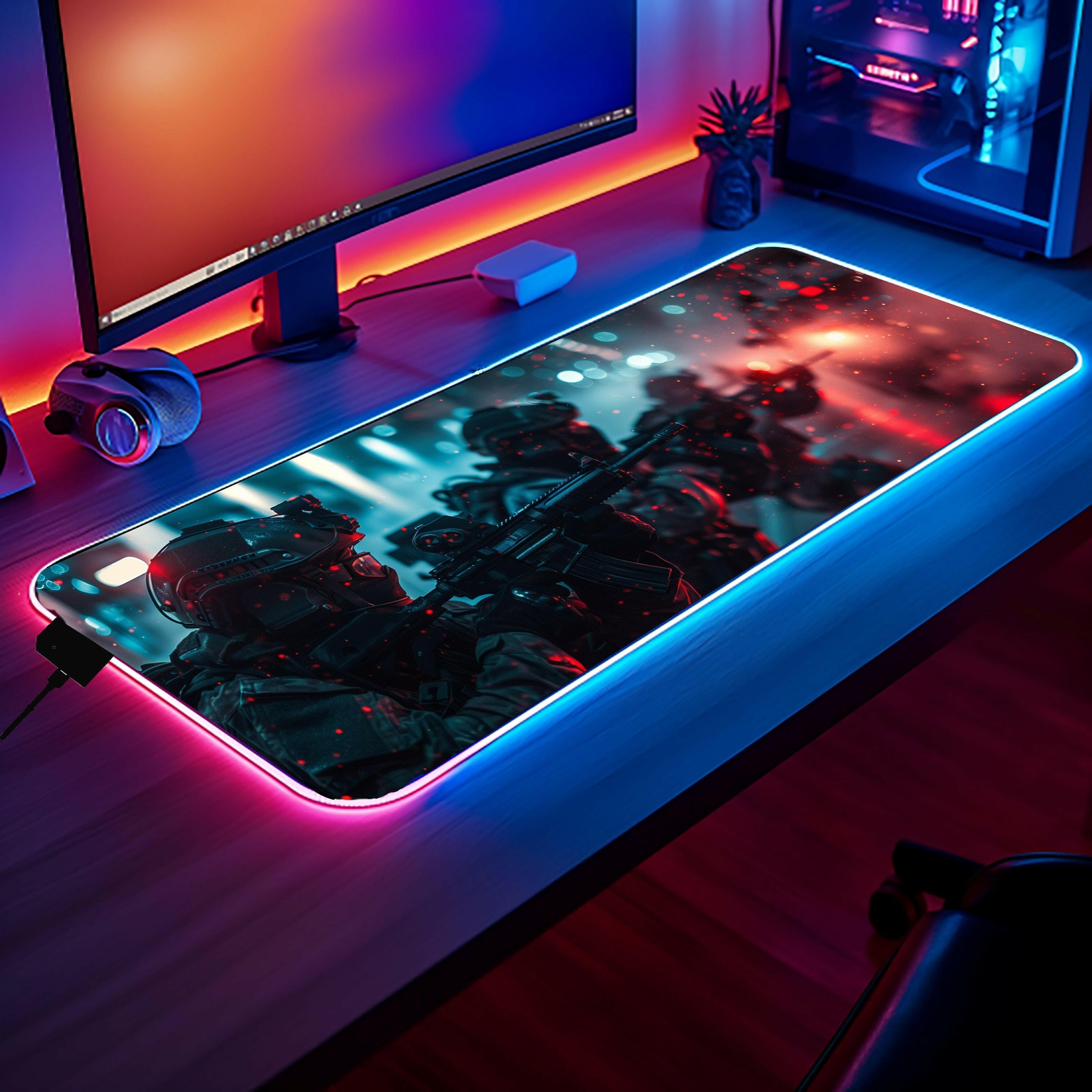 It's Go Time - Gaming Desk Mat